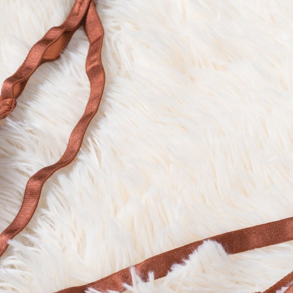Dreamkue Copper Adjustable Strappy Lace Bralette - Picture 11 of 16